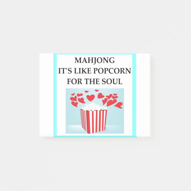 BLOCO DE NOTAS MAHJONG (Frente)