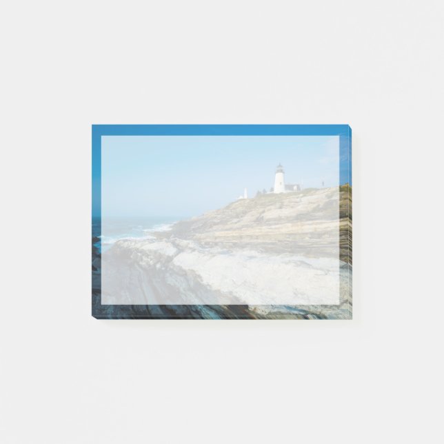 Bloco De Notas Maine, Pemaquid Point, Farol de Pemaquid Point (Frente)
