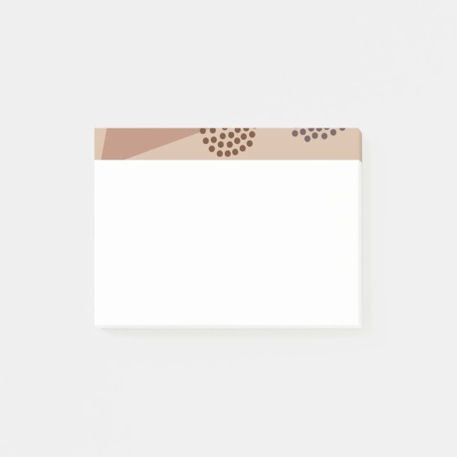 Bloco De Notas Mais um Abstrato do século Médio (Frente)