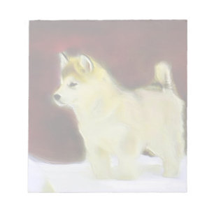 Bloco De Notas Malamute do Alasca