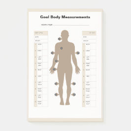 Bloco De Notas Malhação de Perda de Peso do Controlador de Mediçã
