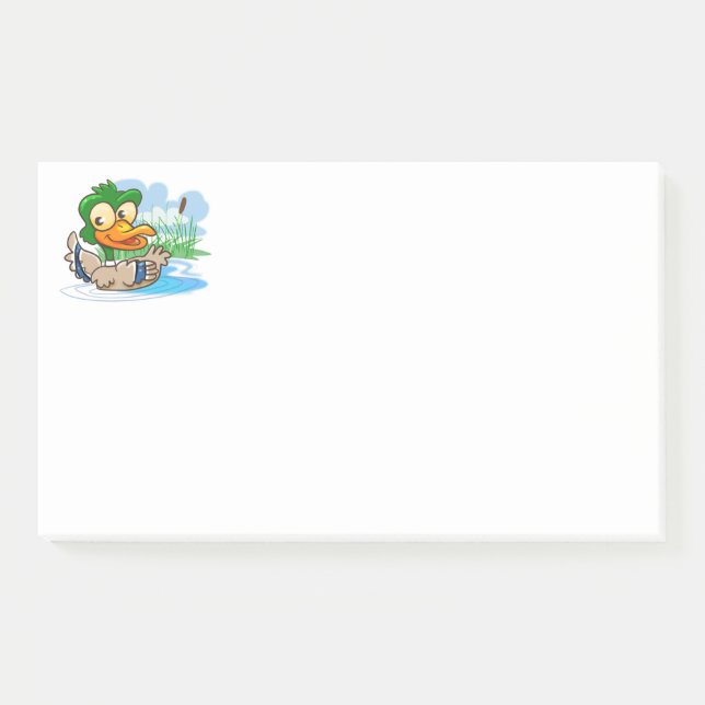 Bloco De Notas Mallard Duck (Frente)