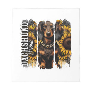 Bloco De Notas Mamãe Dachshund