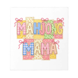 Bloco De Notas Mamãe Mahjong