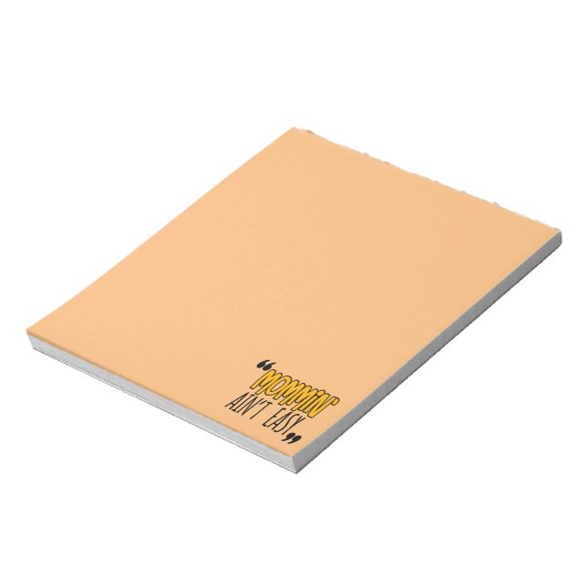 Bloco De Notas Mamãe não é fácil (Invertido)