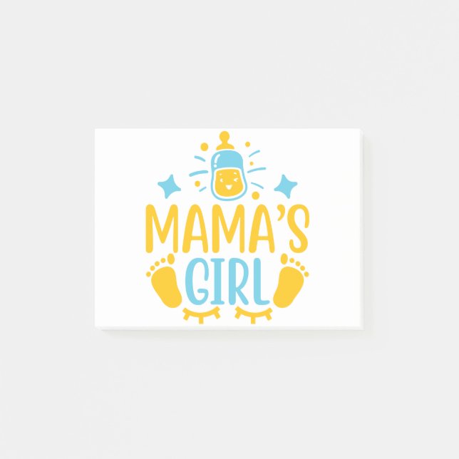 Bloco De Notas Mama's Girl (Frente)