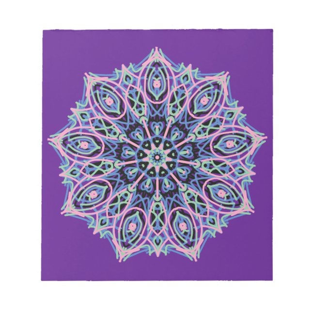 Bloco De Notas Mandala. (Frente)