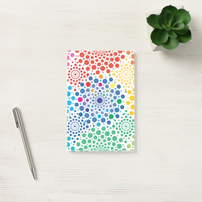 Bloco De Notas Mandala de Círculos 3 (Escritótio)