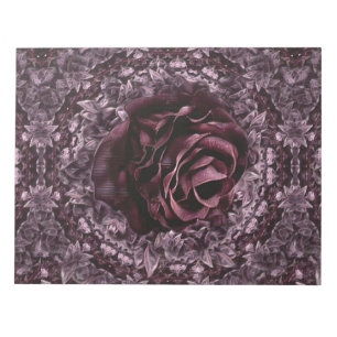 Bloco De Notas Mandala de Rosa