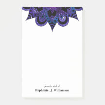 Mandala Galaxy Name Posta-It Notes