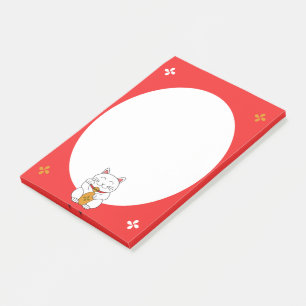 Bloco De Notas Maneki Neko