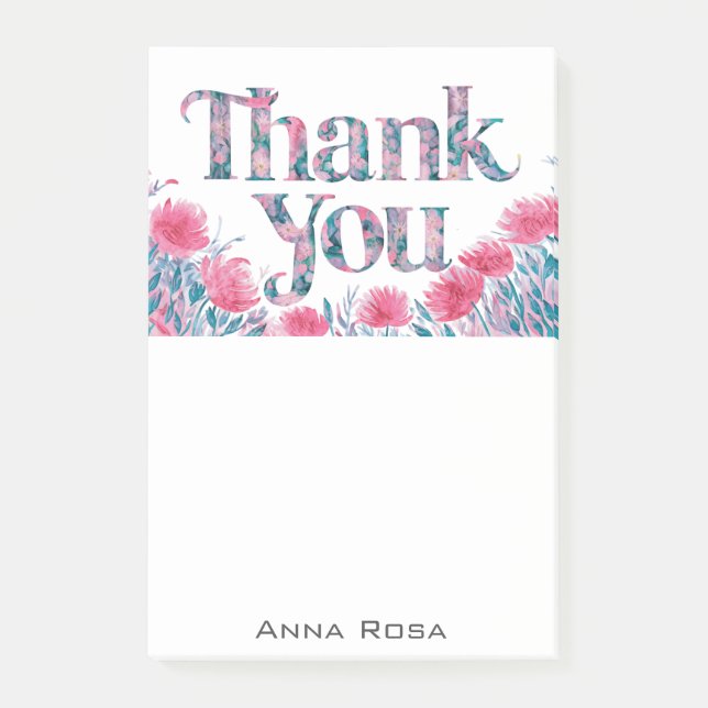 Bloco De Notas *~* Manifestação de Gratidão AP85 (Frente)