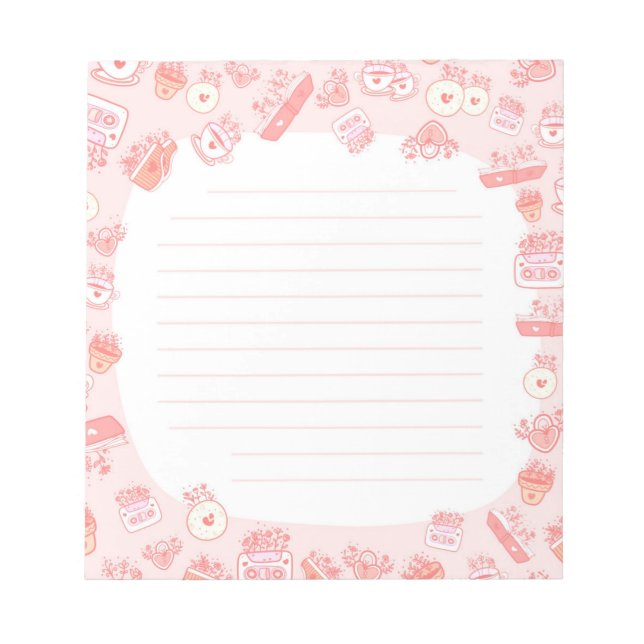 Bloco De Notas Mantenha-o organizado (Frente)