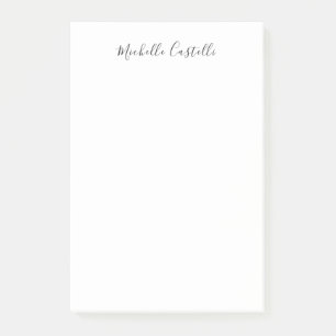 Bloco De Notas Manuscrito clássico único profissional