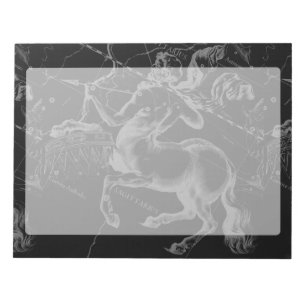 Bloco De Notas Mapa de Hevelius da Constelação Sagitariana em P