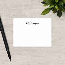 Bloco De Notas Máquina de escrever e nome personalizado de script