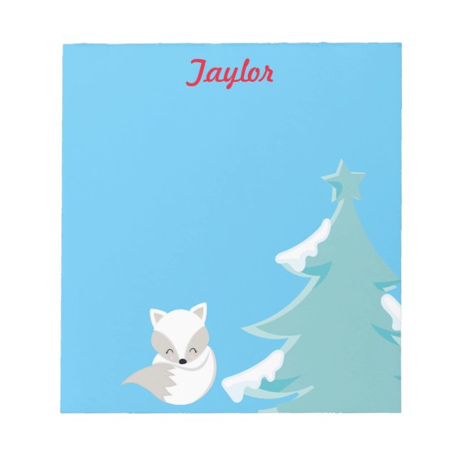 Bloco De Notas Maravilha de inverno (Frente)