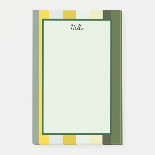 Bloco De Notas Maravilhosa Nota Grande (Frente)