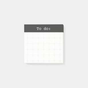 Bloco De Notas Marcador de Grade Neutra no Estilo Bullet Journal
