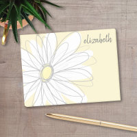 Margarida lunática - adicione suas cinzas amarelas