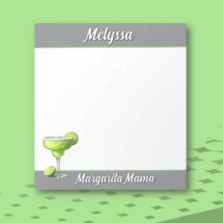 Bloco De Notas Margarita Mama! Personalização de presente diverti