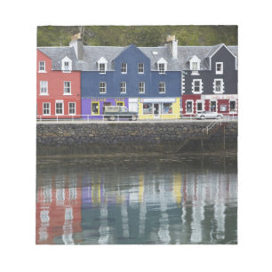 Bloco De Notas Margem, Tobermory, Ilha de Mull, Escócia,