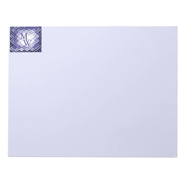 Bloco De Notas Marinho Quadrado Dimensional-MW (Frente)