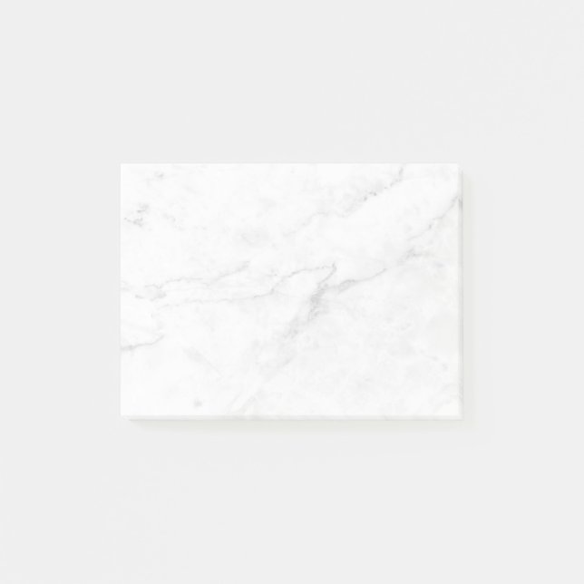 Bloco De Notas Mármore Branco (Frente)