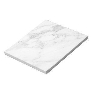 Bloco De Notas Mármore Branco