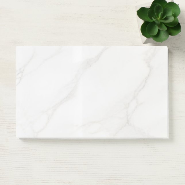 Bloco De Notas Mármore Branco (Escritótio)
