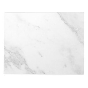 Bloco De Notas Mármore Branco