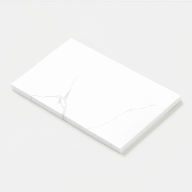 Bloco De Notas Mármore Branco  (Inclinado)