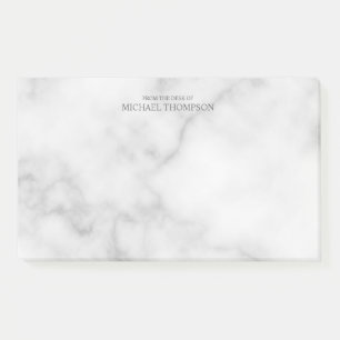 Bloco De Notas Mármore branco profissional