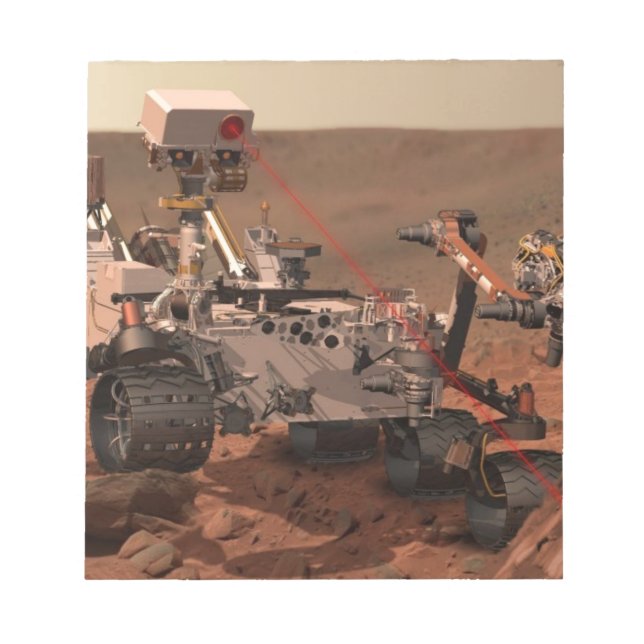 Bloco De Notas Mars Rover (Frente)