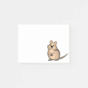 Bloco De Notas Marsupial australiano bonito de Quokka