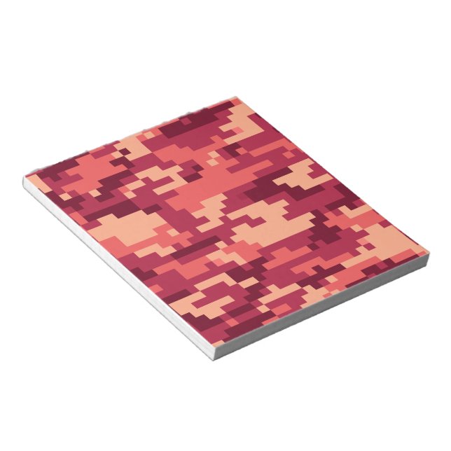 BLOCO DE NOTAS MARTIAN DESERT DIGITAL CAMO / CAMOUFLAGE (Inclinado)