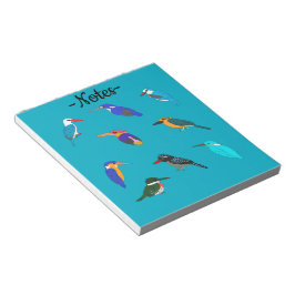 Bloco De Notas Martim-pescadores