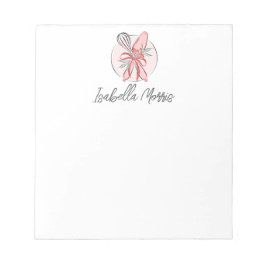 Bloco De Notas Massa de pastelaria para assar personalizada