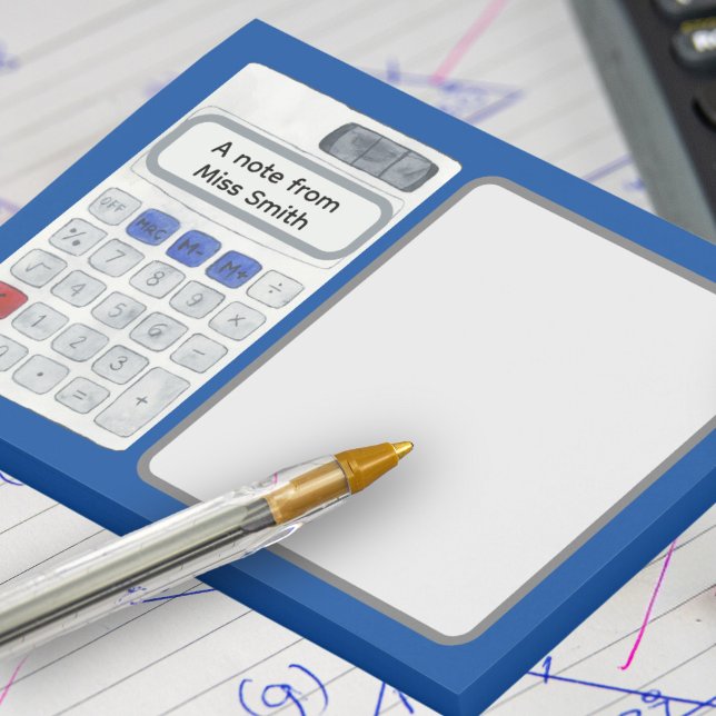 Bloco De Notas Matemática de professores de matemática orientando (Criador carregado)