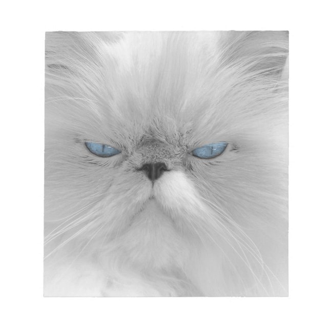 Bloco De Notas Mau Avô de Gato Grumpy (Frente)