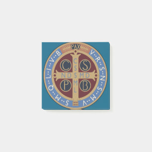 Bloco De Notas Medalha de São Bento