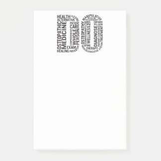 Bloco De Notas Médico Osteopático DO Osteopatia