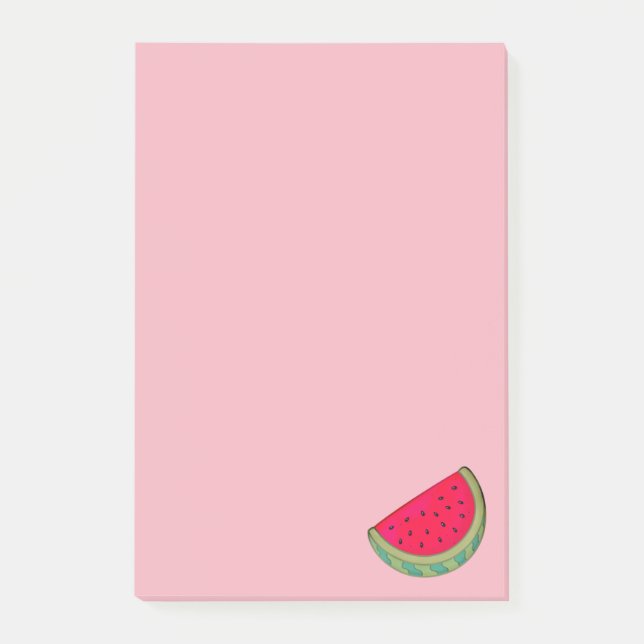 Bloco De Notas Melancia - Coleção de Frutas - (Frente)