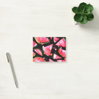 Bloco De Notas Melancia em Aquarela 2