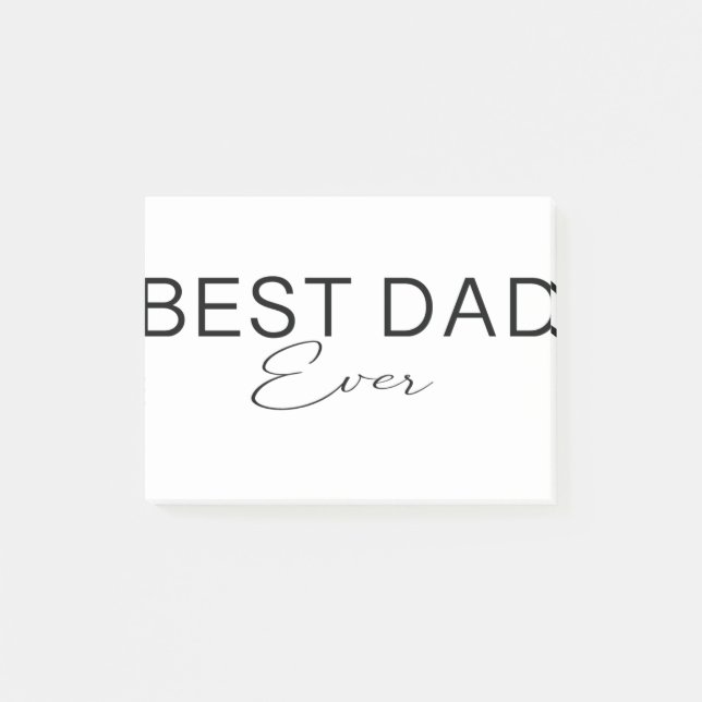 Bloco De Notas melhor pai (Frente)