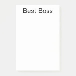 Bloco De Notas MELHORES NOTAS DE Posto DE BOSS
