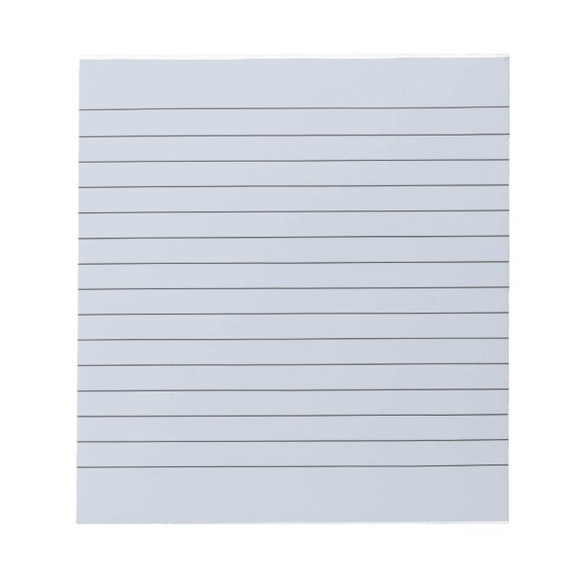 Bloco De Notas Memo Pad com Linhas Clássicas Vinculadas a Negócio (Frente)
