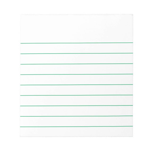 Bloco De Notas Memo Pad Personalizado com Linhas de Negócio (Frente)