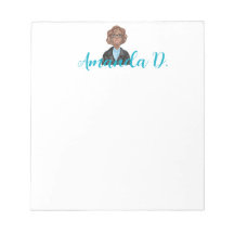 Menina Preta com Óculos Personalizados