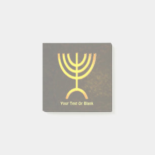 Bloco De Notas Menorah Flame